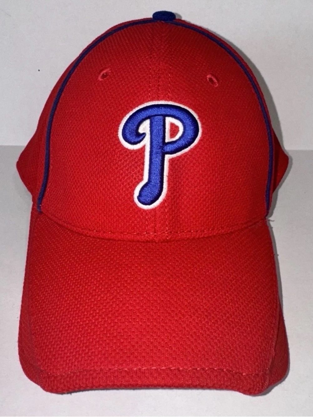 New Era Philadelphia Phillies Medium/Large Stretch Fit Batting Practice Cap Red